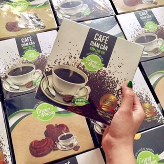 Cafe giảm cân nấm linh chi