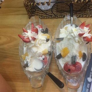 Máy làm kem tuyết bingsu-hàn quốc