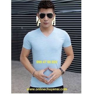 Áo body - xanh ya - cổ tim