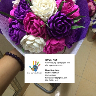 Hoa giấy handmade