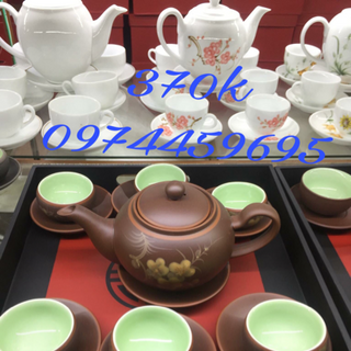Ấm chén bát tràng