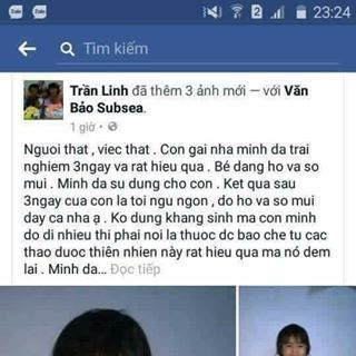 Bách nhi tán trị ho cho trẻ không dùng thuốc