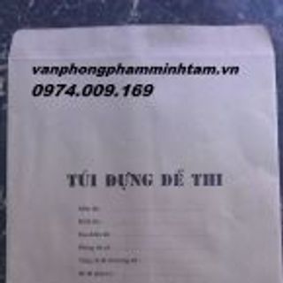 Túi đựng đề thi