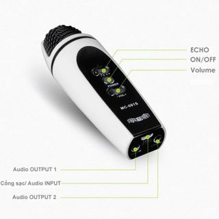 Mic hát karaoke đa năng dùng cho máy tính bảng laptop