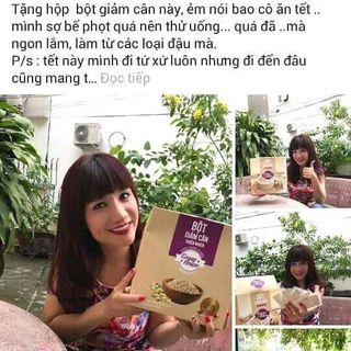 Bột thiên nhiên giảm cân trang house