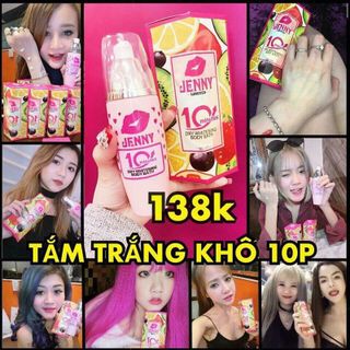 Tắm trắng khô jenny 10p