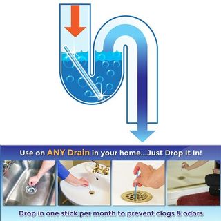 Que thông cống thông tắc bồn rửa bát