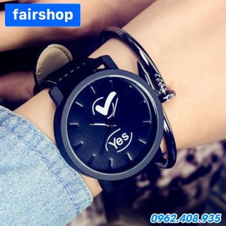 Đồng hồ nam nữ yes no fairshop fw-142d giá sỉ