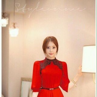 Đầm xòe tay lỡ thun pháp