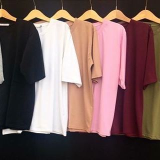 áo tay lỡ oversize tee