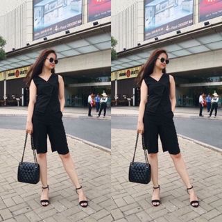 Set áo kiểu và ống rộng