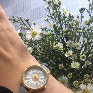 Đồng hồ hoa cúc anh
