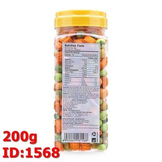 Snacks và đậu thập cẩm tân tân hộp 200g