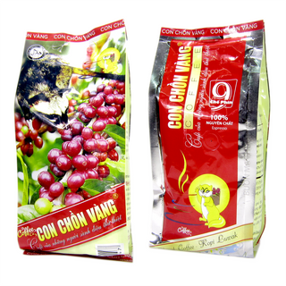 Cà phê bột chế phin con chồn vàng 9