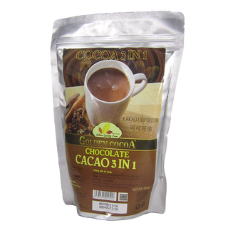 Cacao nguyên chất dành cho quán giải khát túi zipper 500g