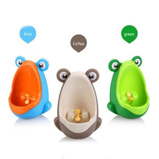 Bệ tiểu đứng hình ếch cho bé trai nx095