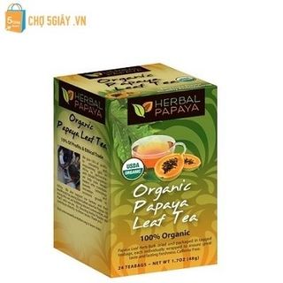 Trà đu đủ điều trị ung thư organic papaya leaf tea - 24 tea bags