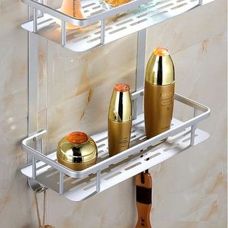 Giá để đồ nhà tắm 2 tầng nhôm nx6268