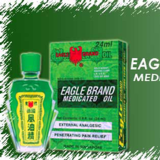 Dầu gió xanh eagles brand medicated oil 24ml