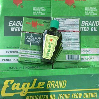 Dầu gió xanh eagles brand medicated oil 24ml