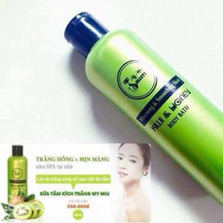 Sữa tắm kích trắng kiwi 5in1 cực hót