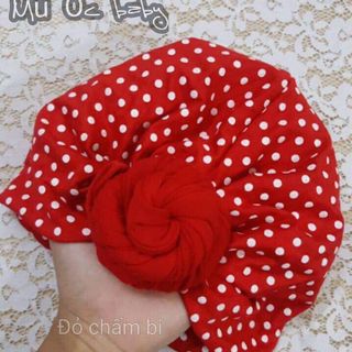 Mũ turban ốc cho bé