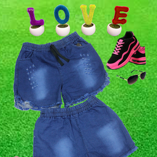 Quần short jeans nữ