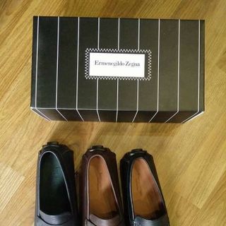 Giày da nam ermenegildo zegna