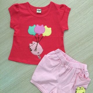 Bộ thun bé gái