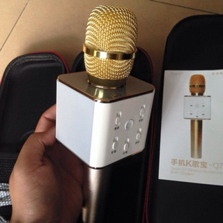 Mic kèm loa q7