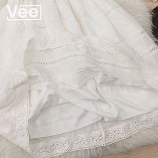 Đầm xô ren xòe
