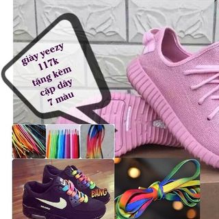 Giày yeezy hồng
