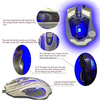 Chuột chuyên game vision v100