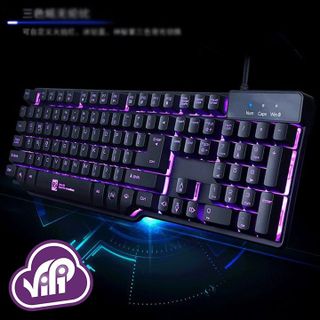 Bàn phím giả cơ r8 1815 led