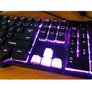 Bàn phím giả cơ r8 1815 led