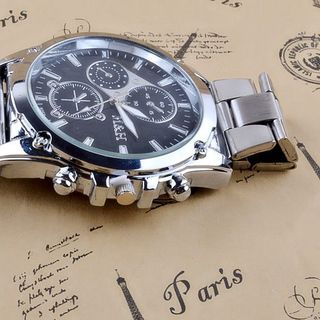 Đồng hồ đeo tay thạch anh relogios masculino