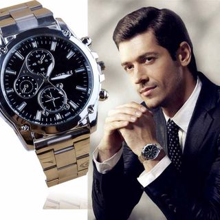 Đồng hồ đeo tay thạch anh relogios masculino