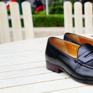 Giày lười da bò làm thù công z22