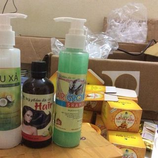 Bộ combo dầu gội bưởi chuyên trị rụng tóc dành cho tóc khô sơ