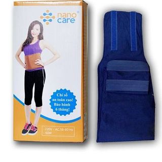 Đai quấn nóng giảm mỡ bụng đùi nano care