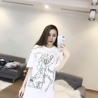 Đầm thun suông bambi