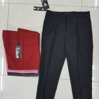 Quần baggy 2 lưng nữ