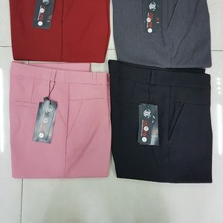 Quần baggy 2 lưng nữ