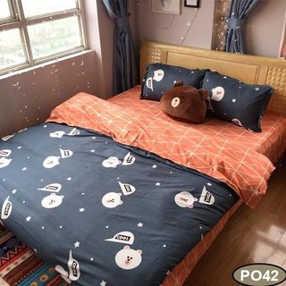 Bộ chăn ga gối cotton poly giá sỉ