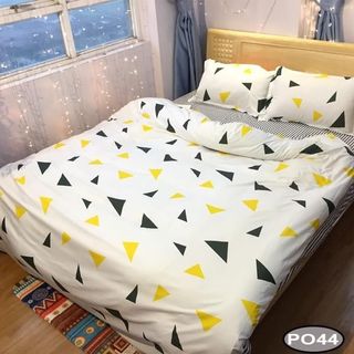 Bộ chăn ga gối cotton poly giá sỉ