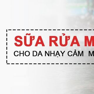 Sữa rửa mặt cho da nhạy cảm menly