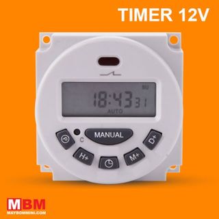 Hẹn giờ điện tử 15 chương trình l701 - 12v 8a