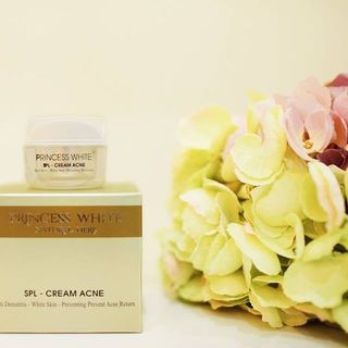 Kem đặc trị ngừa mụn ngừa thâm princess white – spl cream acne