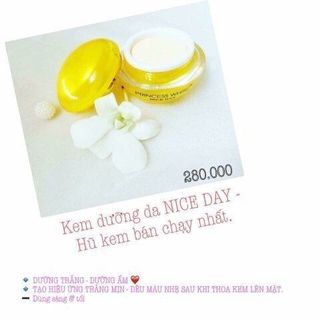 Kem dưỡng trắng da mặt princess white - nice day