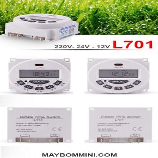 Hẹn giờ điện tử 15 chương trình l701 - 220v 8a